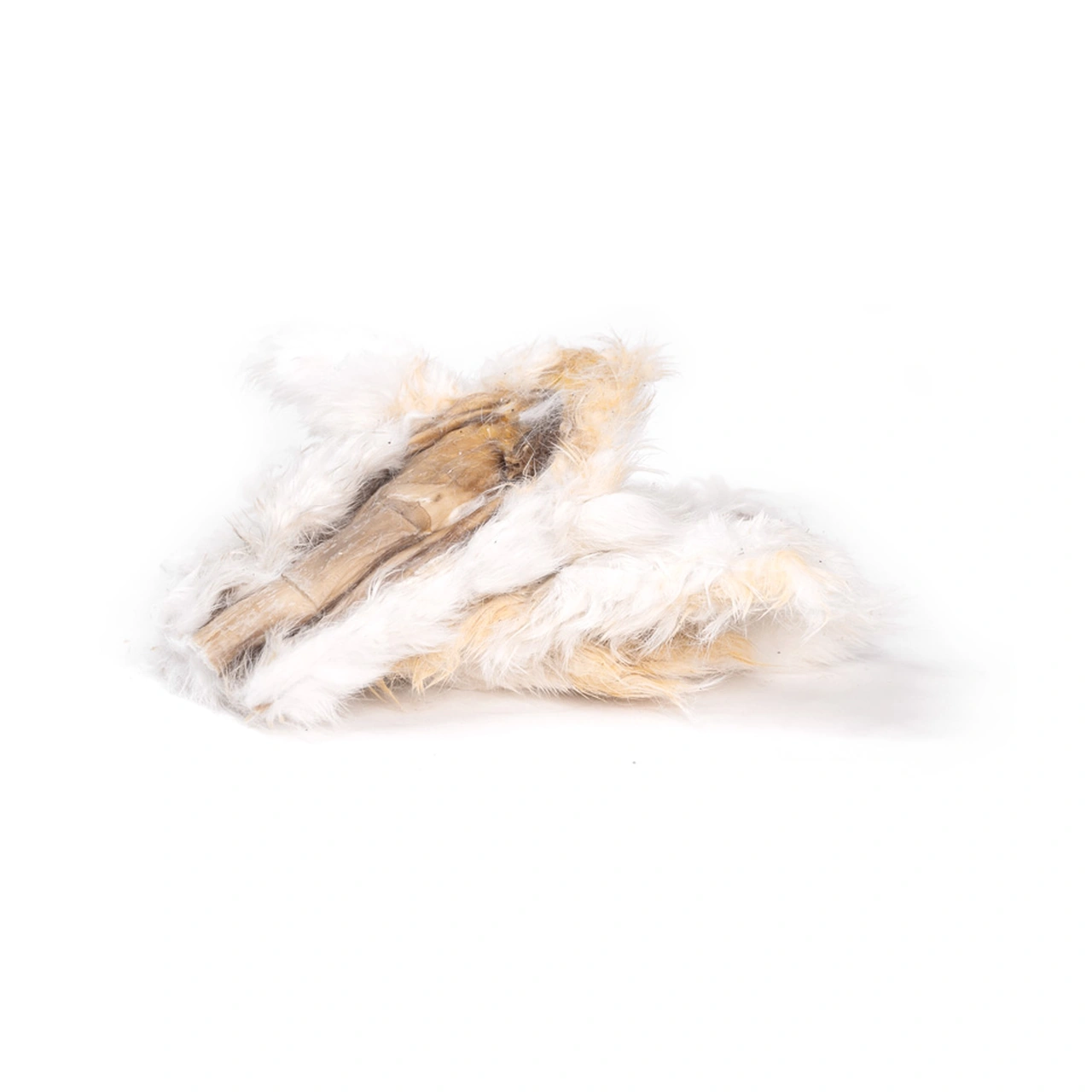Snackit Kaninhud med pels ca. 20 cm 1 kg - sej natursnack